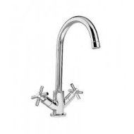 T CROSS Un trou évier Bouche pivotant échappement complet 1,1/4" Chrome  Bongio 30581 BONGIO RUBINETTERIE  - 1