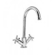 T CROSS Un trou évier Bouche pivotant échappement complet 1,1/4" Chrome  Bongio 30581 BONGIO RUBINETTERIE  - 1