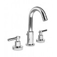 T LEVER Batterie Sink Tre trous Bouche tournant complete échappement 1.1/4" Chrome  Bongio 31501-BG BONGIO RUBINETTERIE  - 1