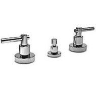 T LEVER Bidet mixer Tre holes with pop-up waste 1.1/4" Chrome  Bongio 31502 BONGIO RUBINETTERIE  - 1
