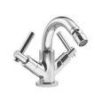 T LEVER Single hole bidet mixer swivel spout and pop-up waste 1,1/4" Chrome  Bongio 31522-BG BONGIO RUBINETTERIE  - 1