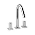 AQUA Batterie Sink 3 trous avec les déchets clic-clac Chrome  Bongio 40501 BONGIO RUBINETTERIE  - 1