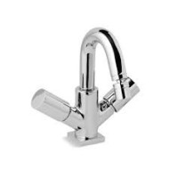 AQUA Un trou Bidet Bouche tournant avec déchets clic-clac Chrome  Bongio 40522-BG BONGIO RUBINETTERIE  - 1