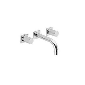 AQUA Groupe de évier à mur Bouche 160mm Chrome  Bongio 40538-16 BONGIO RUBINETTERIE  - 1