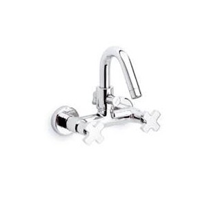 ALCOR Wannenarmatur mit Brauseset duplex Chrome  Bongio 42536-D BONGIO RUBINETTERIE  - 1