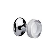 SOFFI Murano Glass Progressive built-in mixer All white-Chrome  Bongio 60514CR44 BONGIO RUBINETTERIE  - 1
