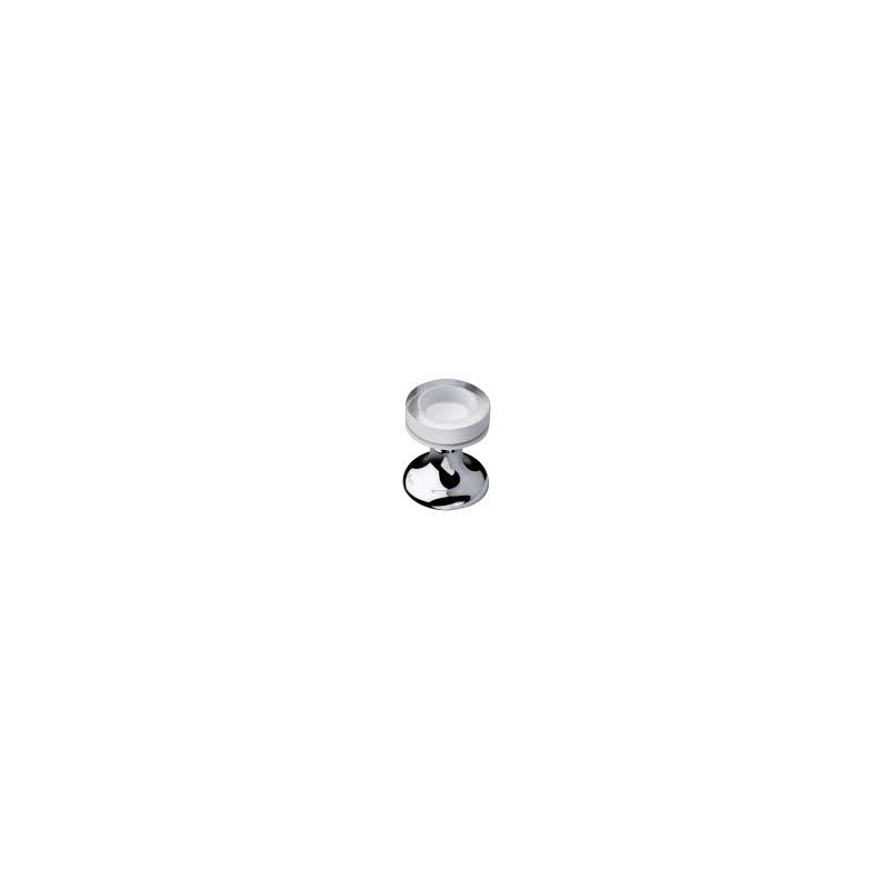 SOFFI Murano Glass Wannen Mixer Randmontage progressivo Weiss-Chrome  Bongio 60510CR44 BONGIO RUBINETTERIE  - 1