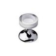 SOFFI Murano Glass Wannen Mixer Randmontage progressivo Weiss-Chrome  Bongio 60510CR44 BONGIO RUBINETTERIE  - 1