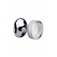 SOFFI Murano Glass Einbau Umsteller Weiss-Chrome  Bongio 60525CR44 BONGIO RUBINETTERIE  - 1