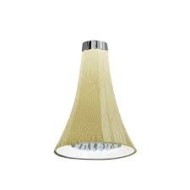 SOFFI Murano Glass Duschkopf    D.10  Weiß / Gold Leaf/Gold  Bongio 60961OR77 BONGIO RUBINETTERIE  - 1