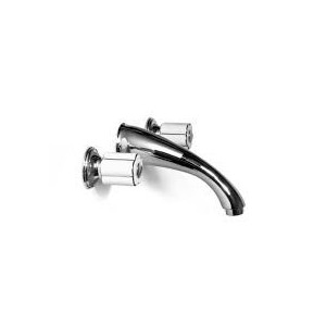 FLEUR BLANC Groupe de évier encastré à mur Bouche 190mm Chrome  Bongio 11538 BONGIO RUBINETTERIE  - 1