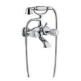 FLEUR BLANC Wannenarmatur mit Brauseset  Chrome  Bongio 11526 BONGIO RUBINETTERIE  - 1