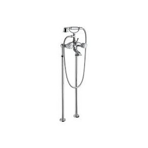 FLEUR BLANC Wannenarmatur mit Standfüßen am Boden mit Brauseset  Chrome  Bongio 11528 BONGIO RUBINETTERIE  - 1