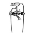 FLEUR NOIR Gruppo  Vasca Esterno con set doccia Cromo  Bongio 12526 BONGIO RUBINETTERIE  - 1