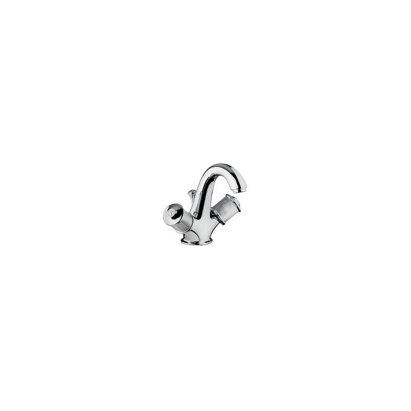 IMPERO Un trou évier échappement complet 1.1/4" Chrome  Bongio 06521 BONGIO RUBINETTERIE  - 1