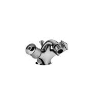 IMPERO Einloch Bidetarmatur mit Ablaufgarnitur 1.1/4" Chrome  Bongio 06522 BONGIO RUBINETTERIE  - 1