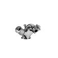 IMPERO Einloch Bidetarmatur mit Ablaufgarnitur 1.1/4" Chrome  Bongio 06522 BONGIO RUBINETTERIE  - 1