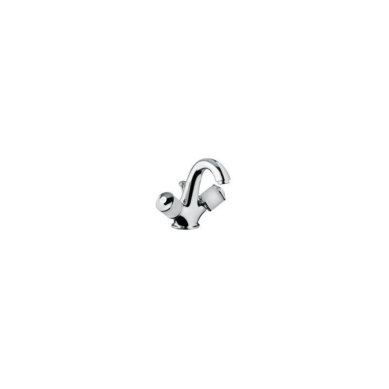 CRISTALLO Un trou évier échappement complet 1.1/4" Chrome  Bongio 04521 BONGIO RUBINETTERIE  - 1