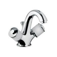 CRISTALLO Un trou évier échappement complet 1.1/4" Chrome  Bongio 04521 BONGIO RUBINETTERIE  - 1