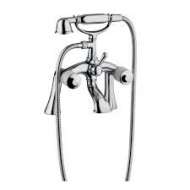 CRISTALLO Gruppo  Vasca Esterno su colonnette con set doccia Cromo  Bongio 04527 BONGIO RUBINETTERIE  - 1