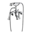 CRISTALLO Gruppo  Vasca Esterno su colonnette con set doccia Cromo  Bongio 04527 BONGIO RUBINETTERIE  - 1