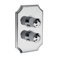 CRISTALLO Built-in thermostatic mixer 1/2" Chrome  Bongio 04544 BONGIO RUBINETTERIE  - 1