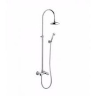 CRISTALLO Duschenarmatur mit schlauch, Duschkopf und Brauseset duplex Chrome  Bongio 04537-D BONGIO RUBINETTERIE  - 1