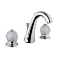 RIVOLI Batterie Sink 3 trous complete échappement 1.1/4" Chrome  Bongio 05501 BONGIO RUBINETTERIE  - 1