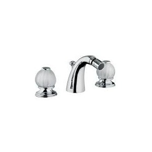 RIVOLI Bidetarmatur 3 Loch mit Ablaufgarnitur 1.1/4" Chrome  Bongio 05503 BONGIO RUBINETTERIE  - 1