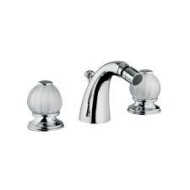 RIVOLI Bidetarmatur 3 Loch mit Ablaufgarnitur 1.1/4" Chrome  Bongio 05503 BONGIO RUBINETTERIE  - 1