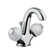RIVOLI Monoforo Lavabo Completo di scarico 1.1/4" Cromo  Bongio 05521 BONGIO RUBINETTERIE  - 1
