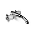 RIVOLI Waschbeckenarmatur für Wand Hahn 190mm Chrome  Bongio 05538 BONGIO RUBINETTERIE  - 1