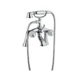 RIVOLI Gruppo  Vasca Esterno su colonnette con set doccia Cromo  Bongio 05527 BONGIO RUBINETTERIE  - 1