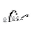 RIVOLI Wannenarmatur Wannenrandmontage 5 Loch Chrome  Bongio 05531-D BONGIO RUBINETTERIE  - 1
