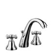 AXEL Batteria  Lavabo 3 fori completa di scarico 1.1/4" Cromo  Bongio 15501 BONGIO RUBINETTERIE  - 1