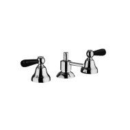 MILLE NUITS Batteria  Bidet 3 fori completa di deviatore, doccia e scarico 1.1/4" Cromo  Bongio 22502-D BONGIO RUBINETTERIE  - 1