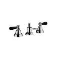 MILLE NUITS Batteria  Bidet 3 fori completa di deviatore, doccia e scarico 1.1/4" Cromo  Bongio 22502-D BONGIO RUBINETTERIE  - 1