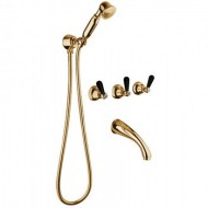 MILLE NUITS Groupe Bath encastré avec set de douche duplex Chrome  Bongio 22530-D BONGIO RUBINETTERIE  - 1