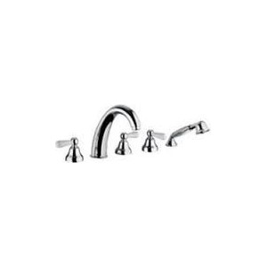 OXFORD LUX Deck bath mixer 5 holes Chrome  Bongio 19531-D BONGIO RUBINETTERIE  - 1