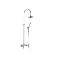 OXFORD LUX External shower mixer with tube, shower head and handshower set duplex Chrome  Bongio 19537 BONGIO RUBINETTERIE  - 1