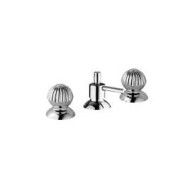 RADIANT Batteria  Bidet 3 fori completa di deviatore, doccia e scarico 1.1/4" Cromo  Bongio 02502-D BONGIO RUBINETTERIE  - 1
