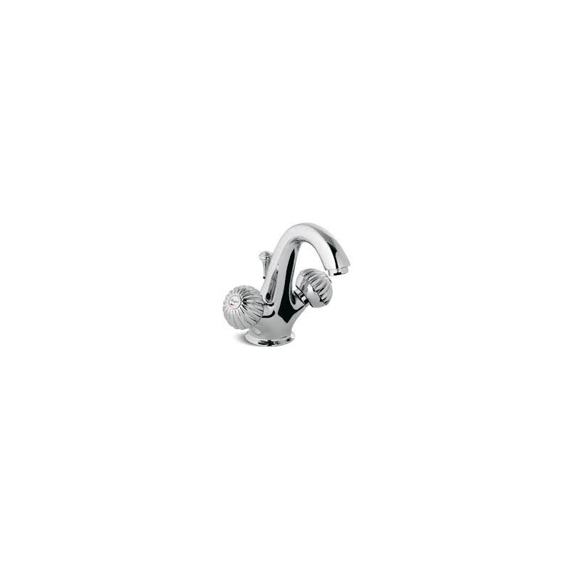 RADIANT Un trou évier échappement complet 1.1/4" Chrome  Bongio 02521 BONGIO RUBINETTERIE  - 1