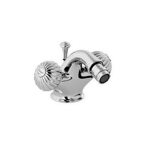 RADIANT Einloch Bidetarmatur mit Ablaufgarnitur 1.1/4" Chrome  Bongio 02522 BONGIO RUBINETTERIE  - 1