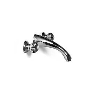 RADIANT Groupe de évier encastré à mur Bouche 190mm Chrome  Bongio 02538 BONGIO RUBINETTERIE  - 1