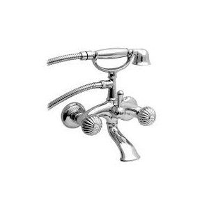 RADIANT Wannenarmatur mit Brauseset Chrome  Bongio 02526 BONGIO RUBINETTERIE  - 1