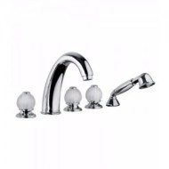 RADIANT Gruppo   Bordo vasca 5 fori Cromo  Bongio 02531-D BONGIO RUBINETTERIE  - 1
