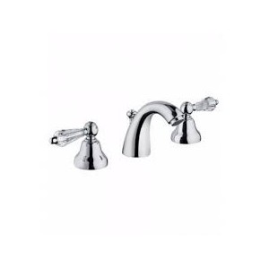 ZENITH Batterie Sink 3 trous complete échappement 1.1/4" Chrome  Bongio 23501-B BONGIO RUBINETTERIE  - 1