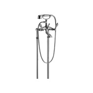 ZENITH External bath mixer to the floor with shower set Chrome  Bongio 23528 BONGIO RUBINETTERIE  - 1