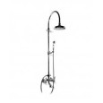 ZENITH Wannenarmatur mit schlauch, Duschkopf und Brauseset duplex Chrome  Bongio 23536-D BONGIO RUBINETTERIE  - 1