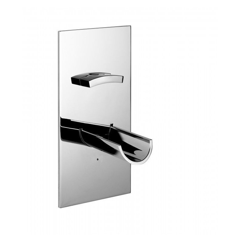 KITCHEN Group évier cuisine à mur Bouche 120mm Mixer sur la plaque Chrome cartouche progressive Bongio 56539-12 BONGIO RUBINETTE